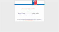Desktop Screenshot of consultacartera.minvu.cl